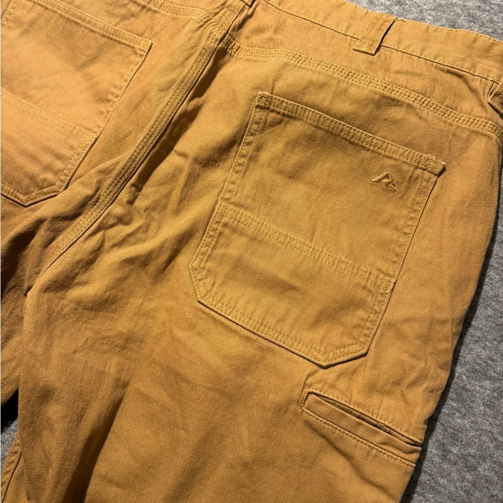 Ridgecut Toughwear Khaki Work Pants mens 42x30 brown stretch comfort - Picture 4 of 10